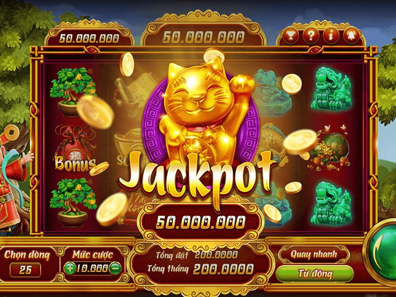 Máy đánh bạc TT88 com với biểu tượng jackpot